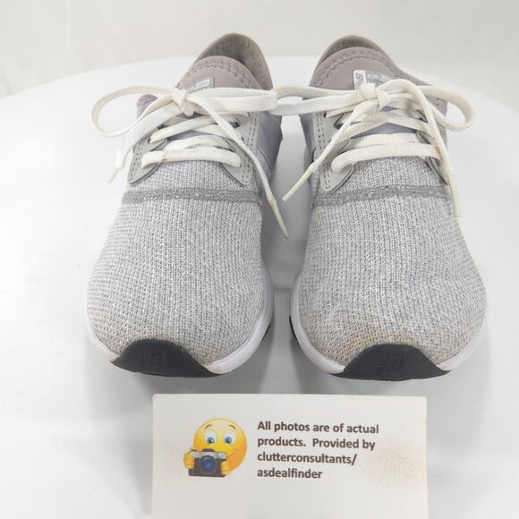 New Balance Fuel Core Nergize Running Shoe Womens Size 6 WXNRGOH Gray White - Picture 2 of 9